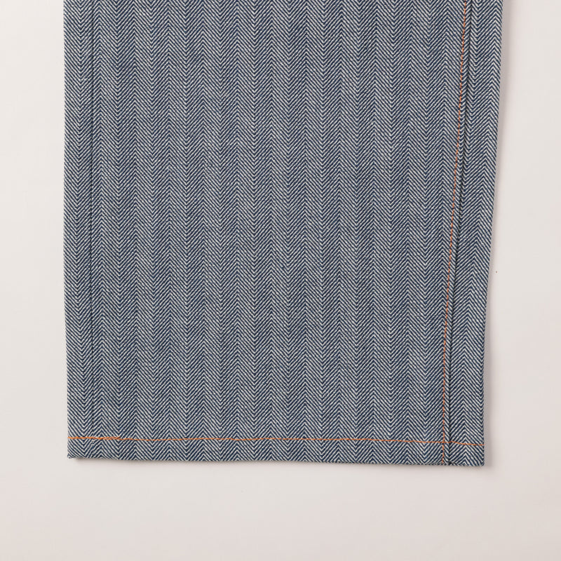 Five Pockets : fisher stripe(orange stitch) pa-057 "Dead Stock"