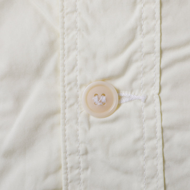 1185 Cruzer Jacket : cotton poplin pale yellow jk-0049 "Dead Stock"